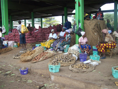 Market in Kenya